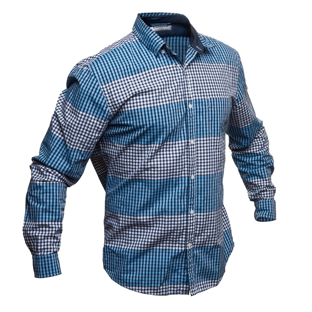 Express / Plaid / Long sleeve / Button down / Shirt